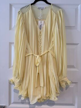 Pleated Romper